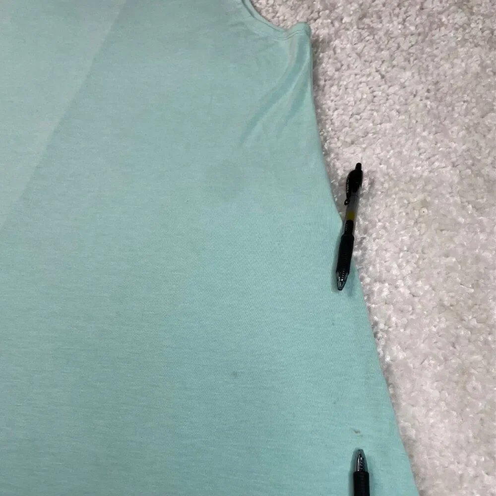 Free Fly Bamboo Flex Tank Dress Mint Green Womens XL FLAW